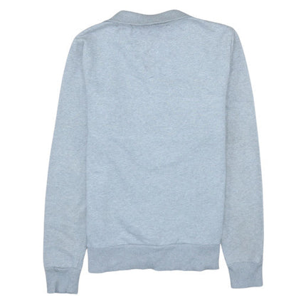 Mens UK Size S Tommy Hilfiger Grey Henley Sweatshirt