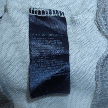 Mens UK Size S Tommy Hilfiger Grey Henley Sweatshirt