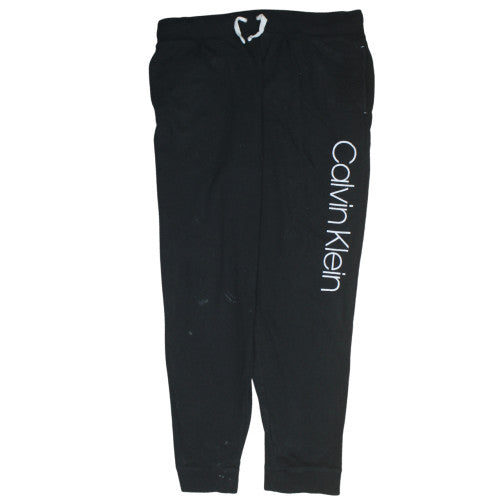 Mens UK Size XL Calvin Klein Regular Fit Jogger Black Trousers