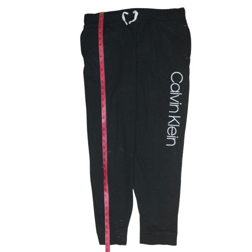 Mens UK Size XL Calvin Klein Regular Fit Jogger Black Trousers
