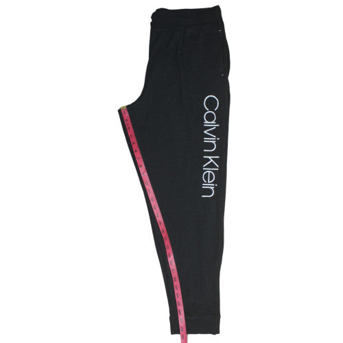 Mens UK Size XL Calvin Klein Regular Fit Jogger Black Trousers