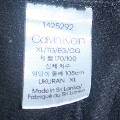 Mens UK Size XL Calvin Klein Regular Fit Jogger Black Trousers