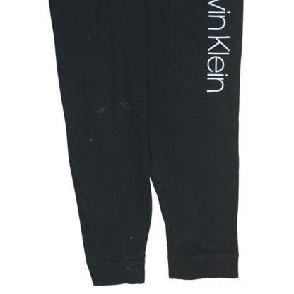 Mens UK Size XL Calvin Klein Regular Fit Jogger Black Trousers
