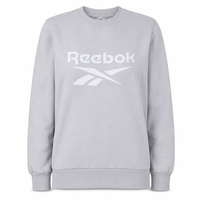 Womens UK Size L Reebok Grey Pullover Sweatshirt