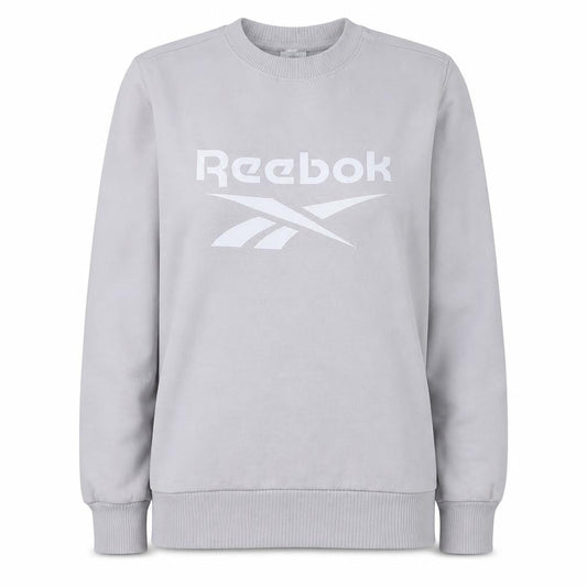 Womens UK Size L Reebok Grey Pullover Sweatshirt