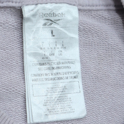 Womens UK Size L Reebok Grey Pullover Sweatshirt