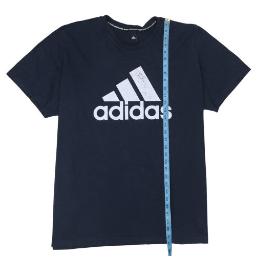 Mens UK Size M adidas Blue  T-Shirt