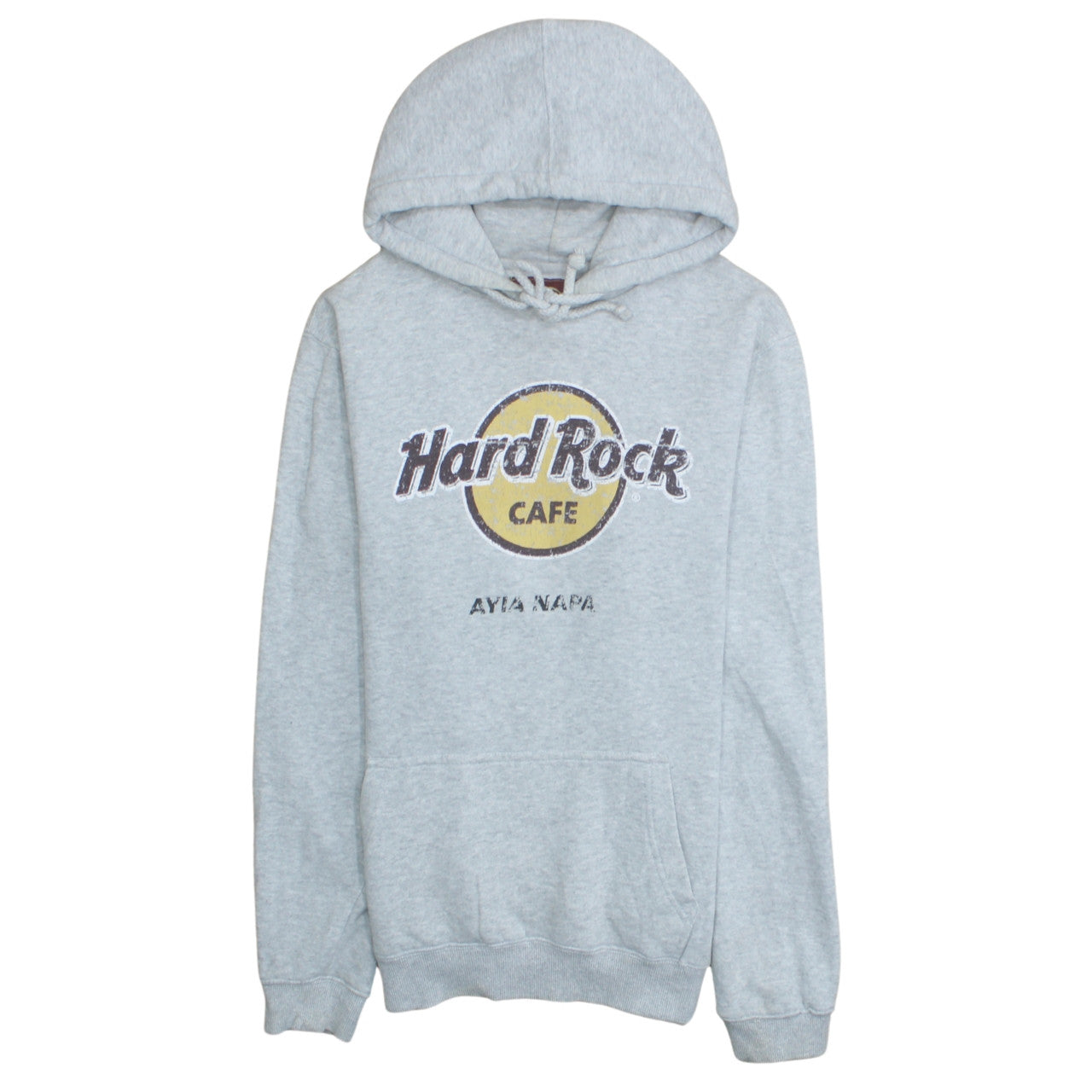 Womens UK Size M Hard Rock Cafe Grey Pullover Hoodie