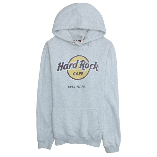 Womens UK Size M Hard Rock Cafe Grey Pullover Hoodie