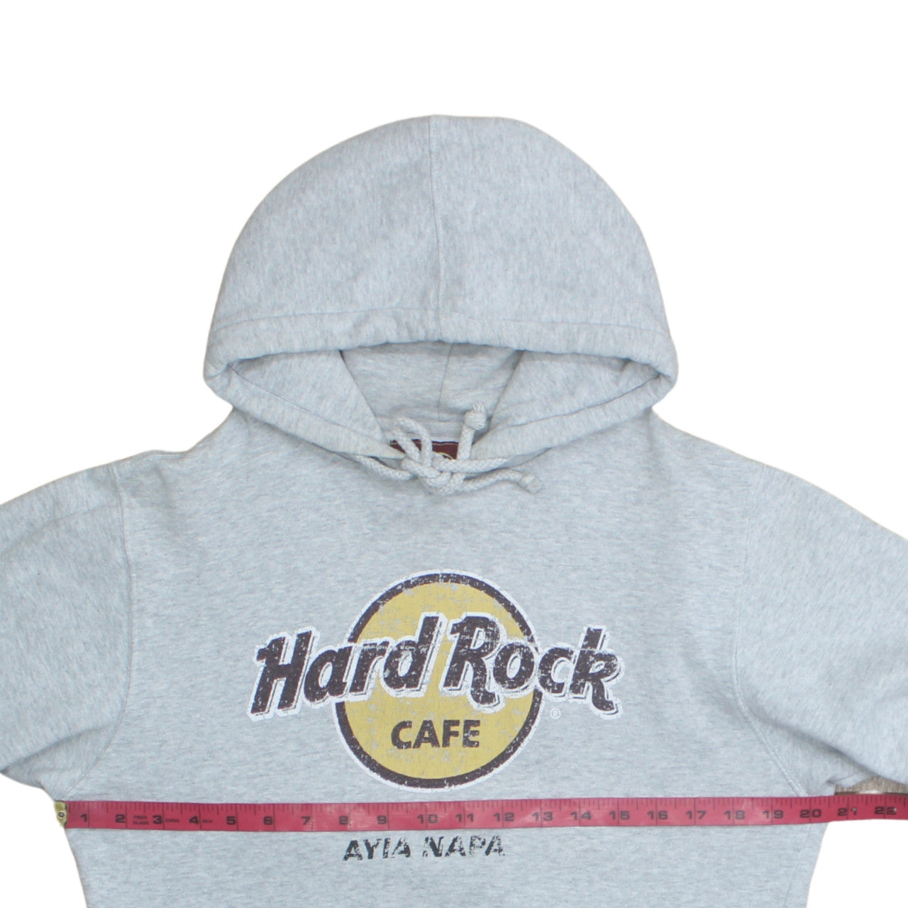 Womens UK Size M Hard Rock Cafe Grey Pullover Hoodie