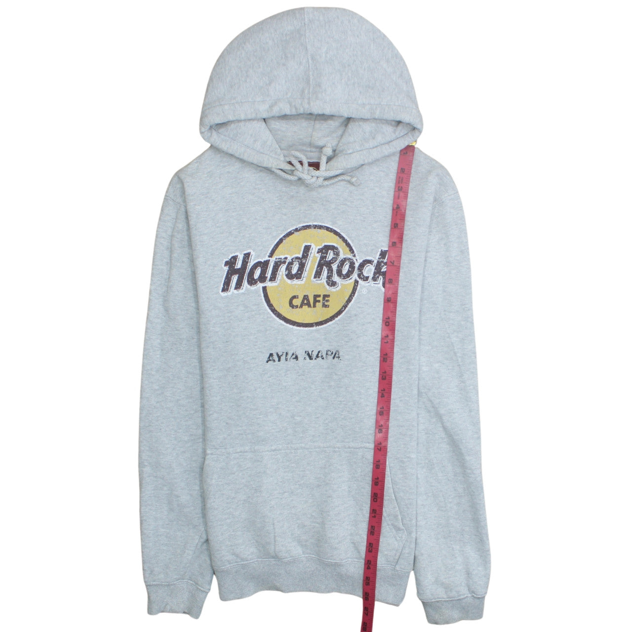 Womens UK Size M Hard Rock Cafe Grey Pullover Hoodie