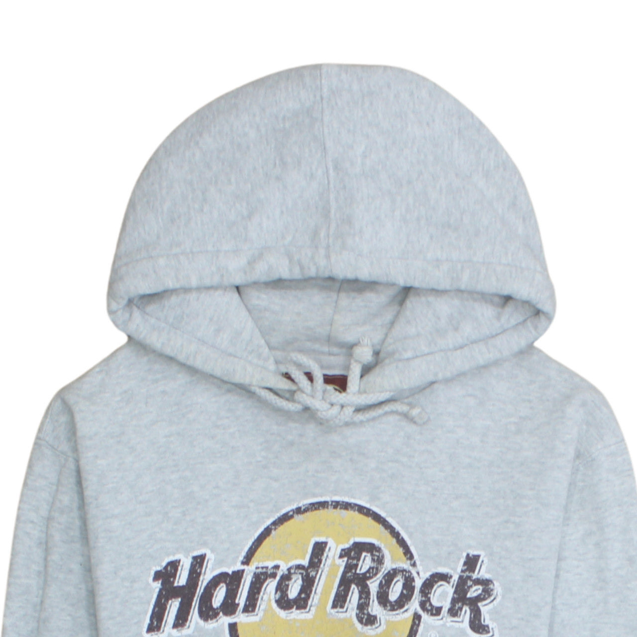 Womens UK Size M Hard Rock Cafe Grey Pullover Hoodie