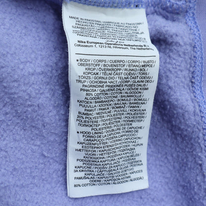 Womens UK Size XL Nike Blue Pullover Hoodie