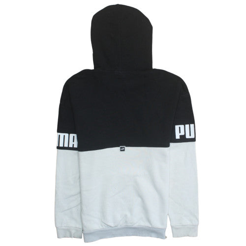 Boys UK Size 15-16 Years PUMA Black Pullover Hoodie