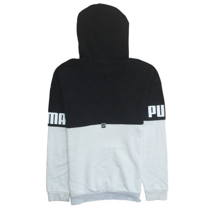 Boys UK Size 15-16 Years PUMA Black Pullover Hoodie