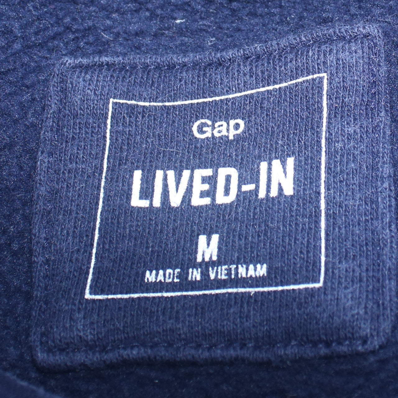 Mens UK Size M Gap Blue Pullover Sweatshirt