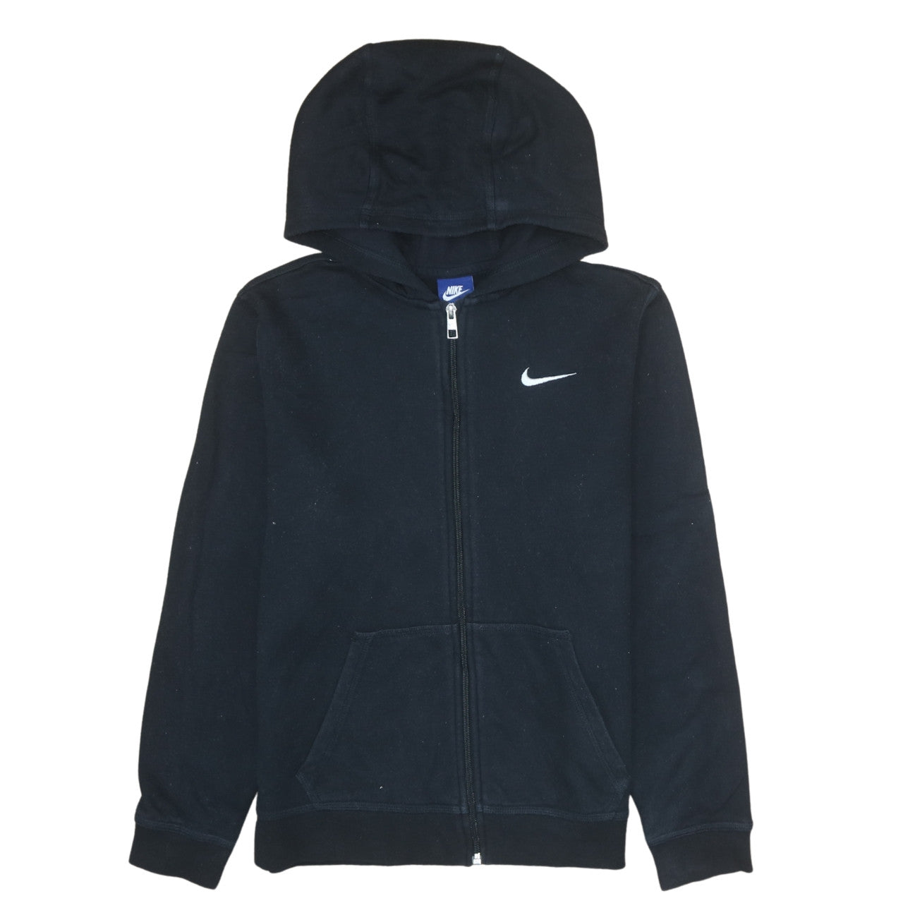 Boys UK Size XL Nike Black Full Zip Hoodie