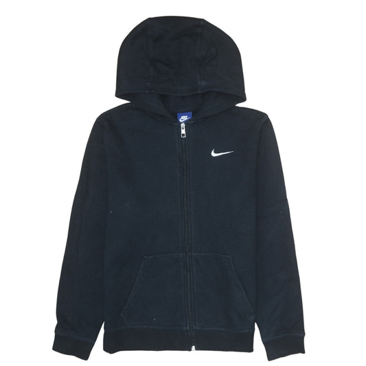 Boys UK Size XL Nike Black Full Zip Hoodie