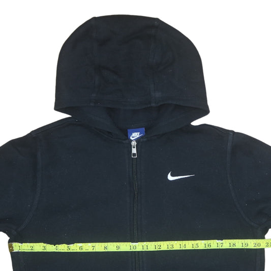 Boys UK Size XL Nike Black Full Zip Hoodie