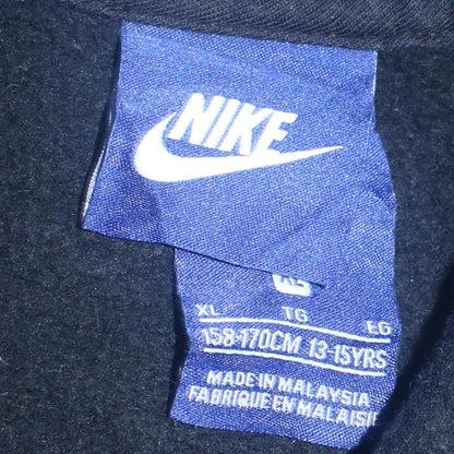 Boys UK Size XL Nike Black Full Zip Hoodie