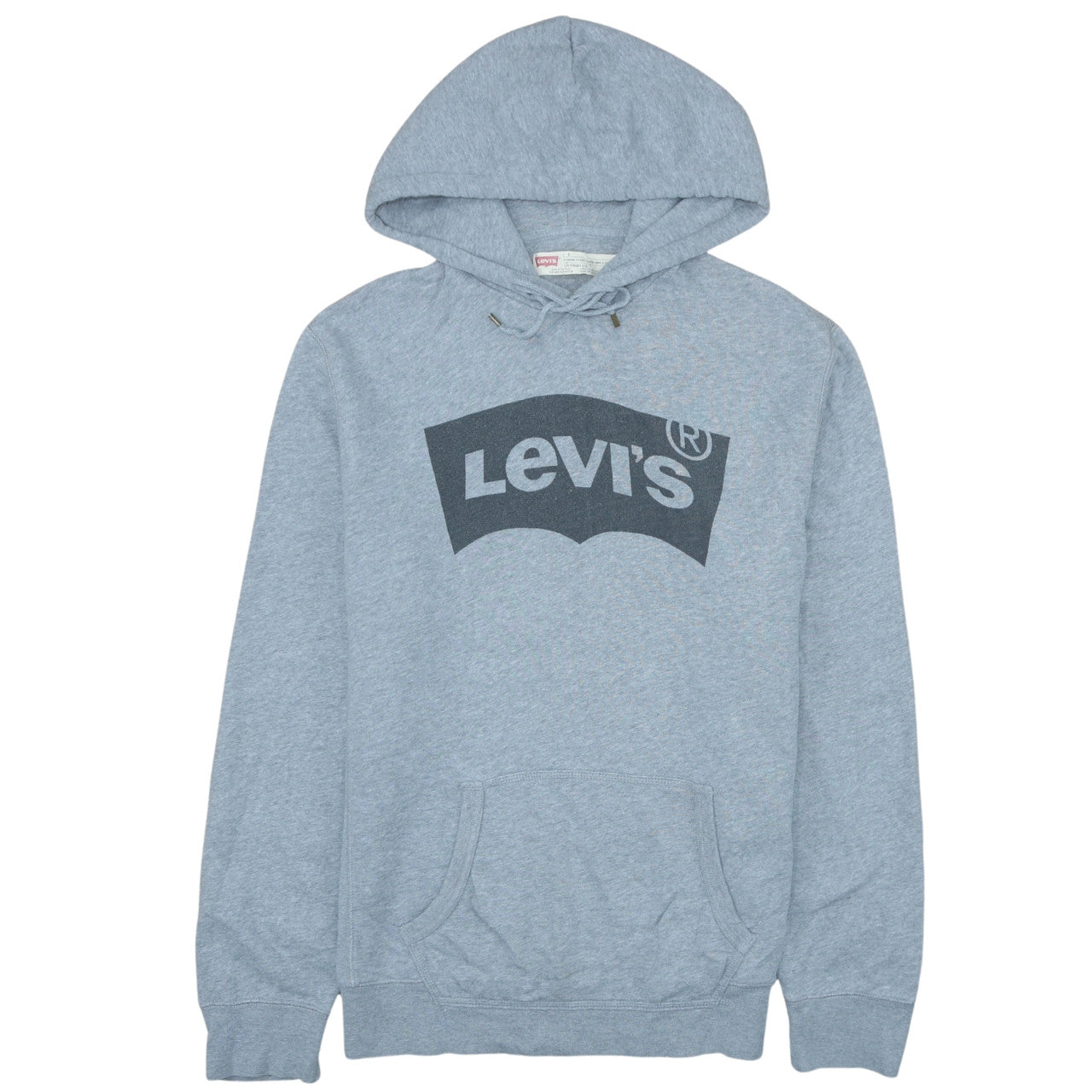 Mens UK Size L Levi's Grey Pullover Hoodie