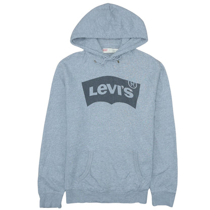 Mens UK Size L Levi's Grey Pullover Hoodie