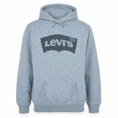 Mens UK Size L Levi's Grey Pullover Hoodie