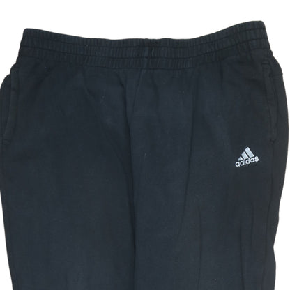 Adidas Women Black XL Jogger Sweatpants Cotton Blend