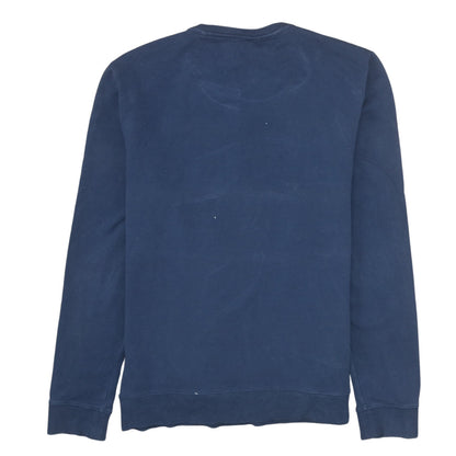 Mens UK Size M GUESS Blue Pullover Sweatshirt