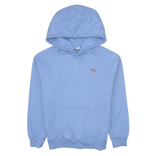 Womens UK Size S Levi's Blue Pullover Hoodie