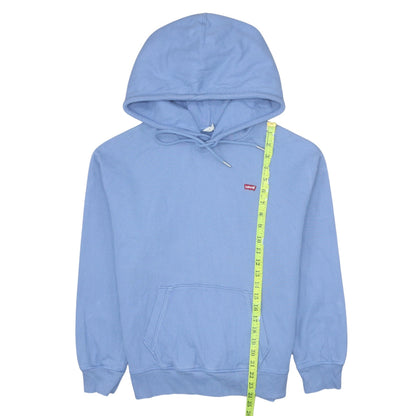 Womens UK Size S Levi's Blue Pullover Hoodie