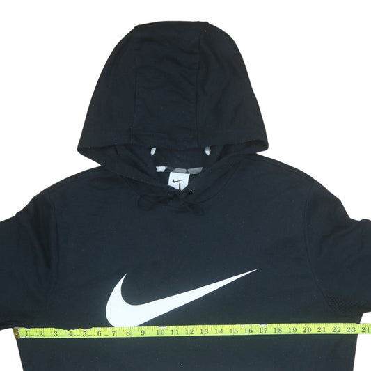 Womens UK Size L Nike Black Pullover Hoodie