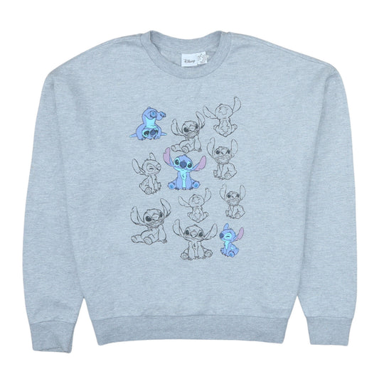 Womens UK Size M Disney Grey Pullover Sweatshirt