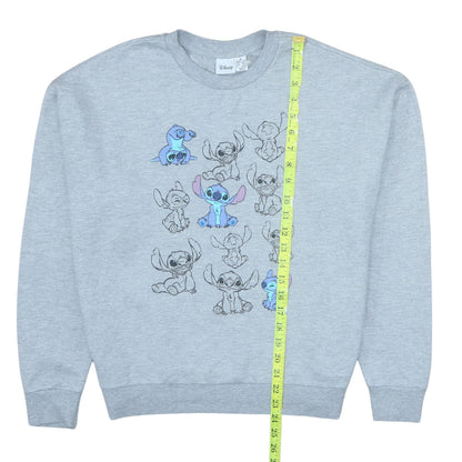 Womens UK Size M Disney Grey Pullover Sweatshirt