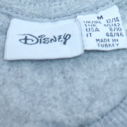 Womens UK Size M Disney Grey Pullover Sweatshirt