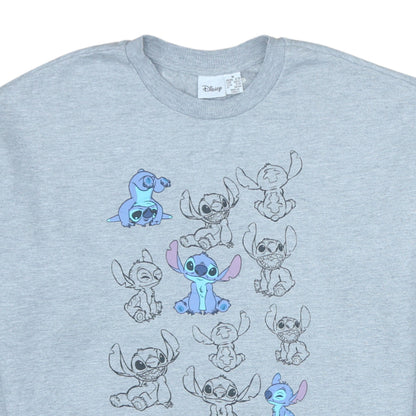 Womens UK Size M Disney Grey Pullover Sweatshirt