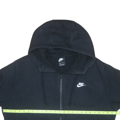 Mens UK Size L Nike Black Full Zip Hoodie