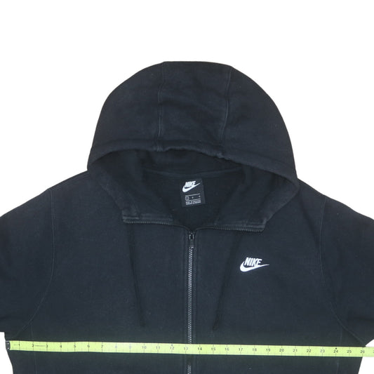 Mens UK Size L Nike Black Full Zip Hoodie