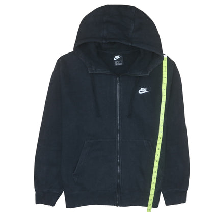 Mens UK Size L Nike Black Full Zip Hoodie