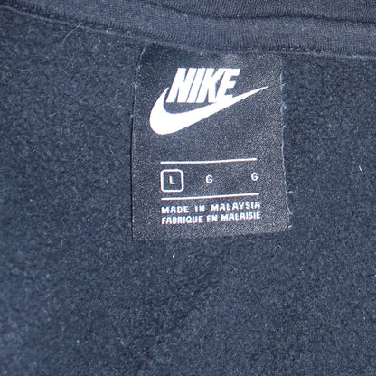 Mens UK Size L Nike Black Full Zip Hoodie
