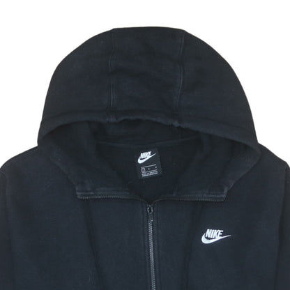 Mens UK Size L Nike Black Full Zip Hoodie