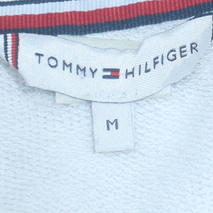 Mens UK Size M Tommy Hilfiger White Pullover Sweatshirt