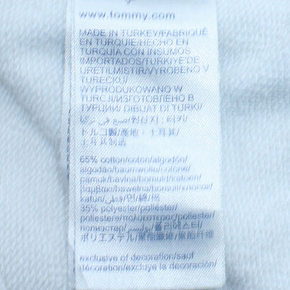 Mens UK Size M Tommy Hilfiger White Pullover Sweatshirt