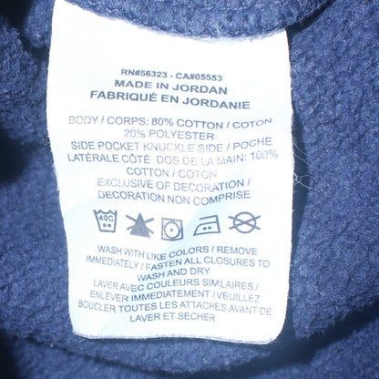 Nike Men's Blue Cargo Fleece Jogger Trousers Size M