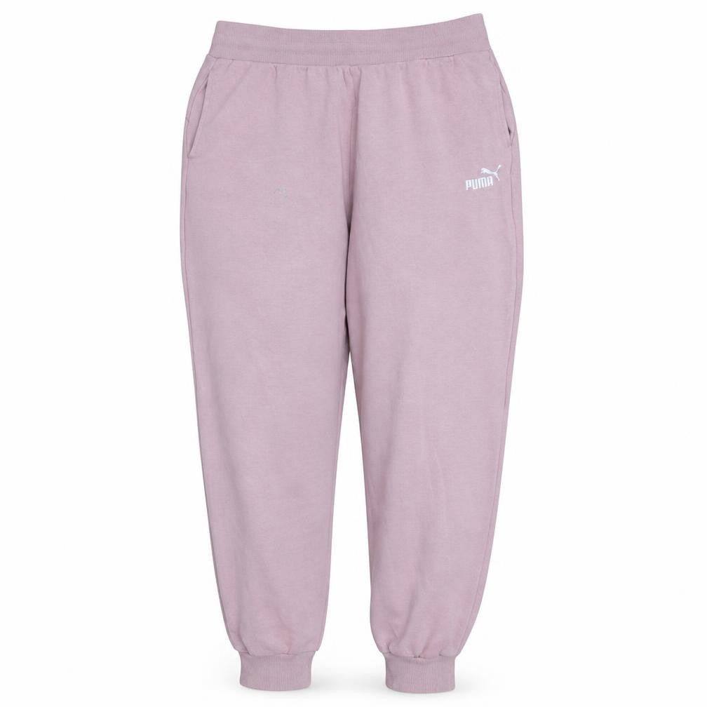 Womens UK Size XL PUMA Regular Fit Jogger Pink Trousers