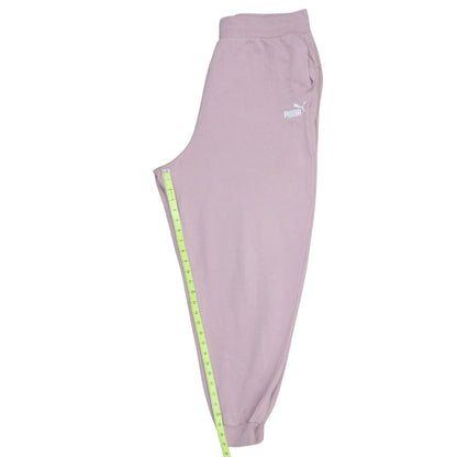 Womens UK Size XL PUMA Regular Fit Jogger Pink Trousers