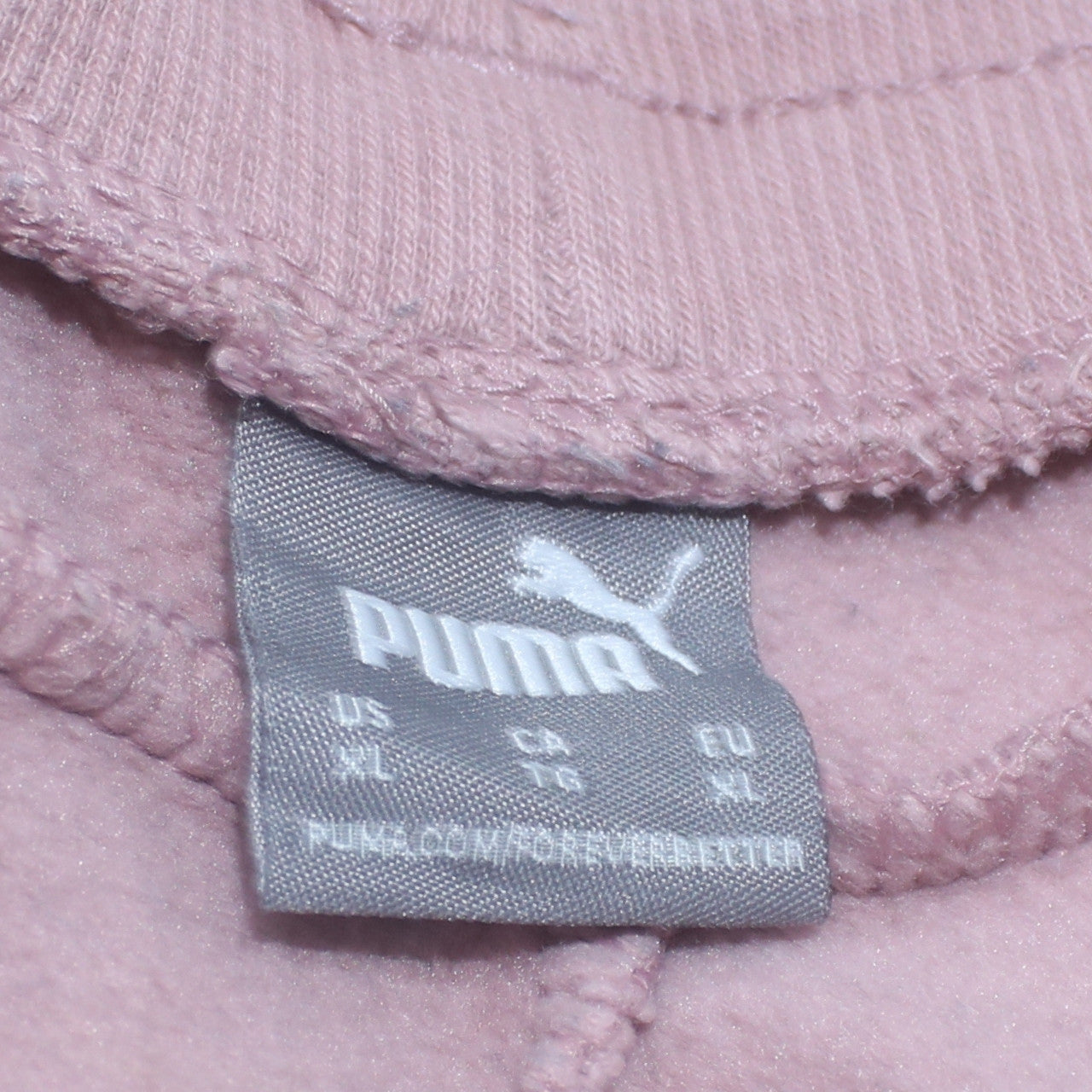 Womens UK Size XL PUMA Regular Fit Jogger Pink Trousers