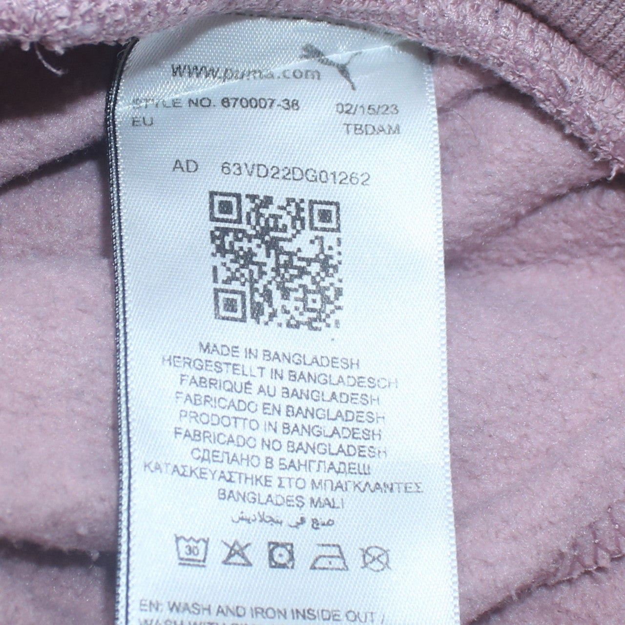 Womens UK Size XL PUMA Regular Fit Jogger Pink Trousers