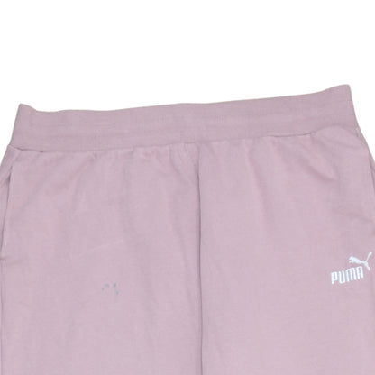 Womens UK Size XL PUMA Regular Fit Jogger Pink Trousers