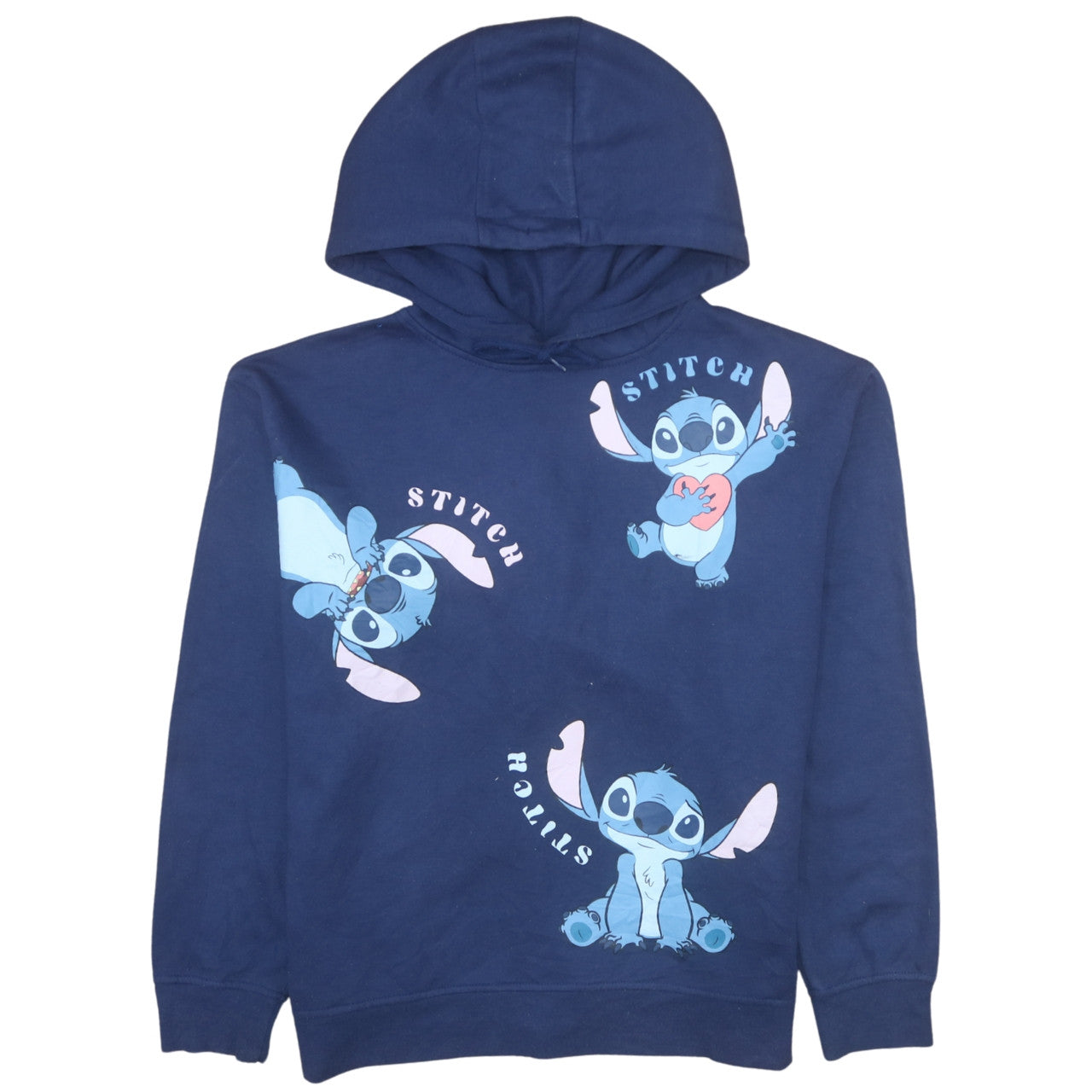 Womens UK Size M Disney Blue Pullover Hoodie